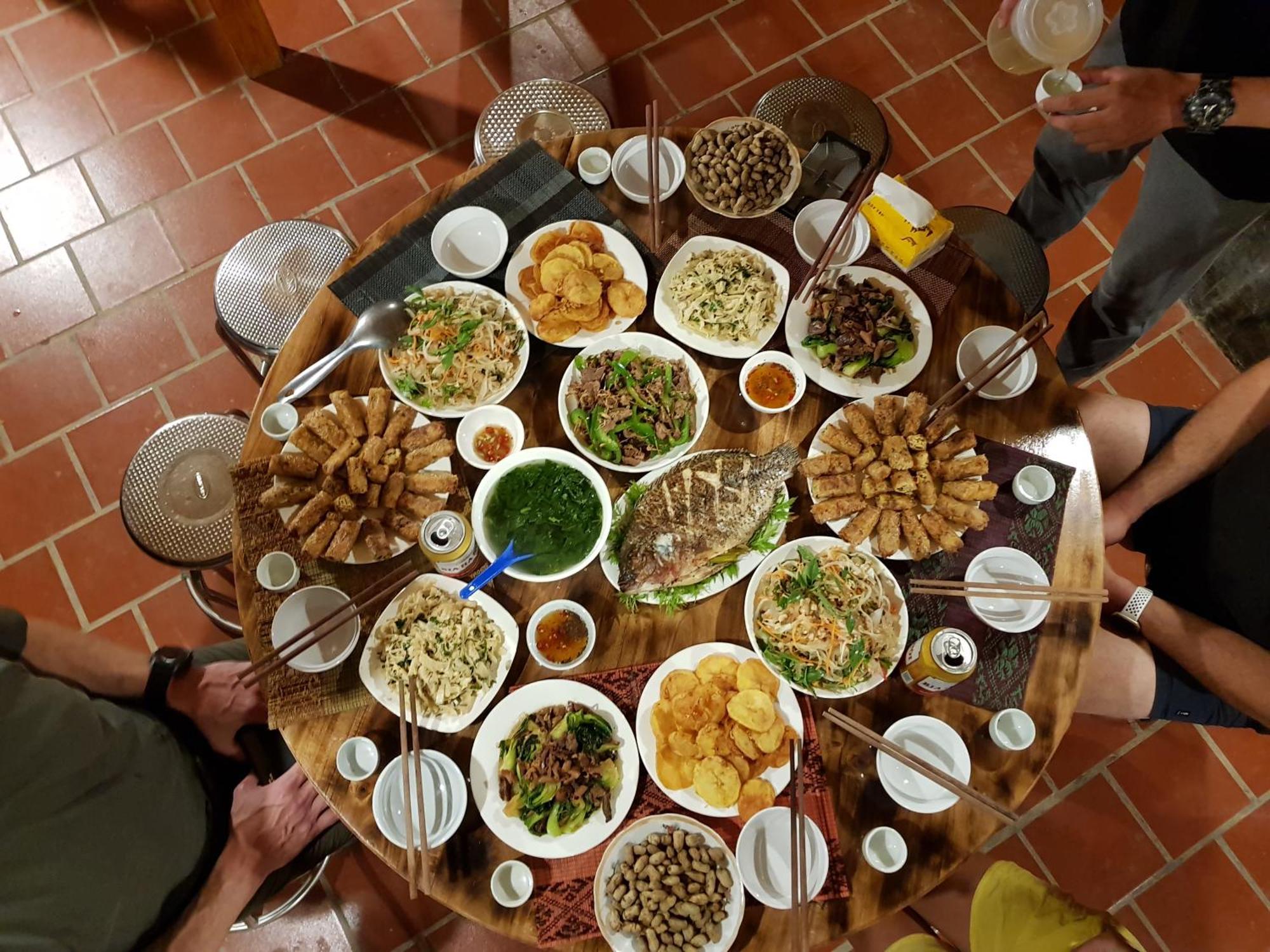 Vu Linh Palm House Homestay - Bungalow Yen Bai Exteriör bild