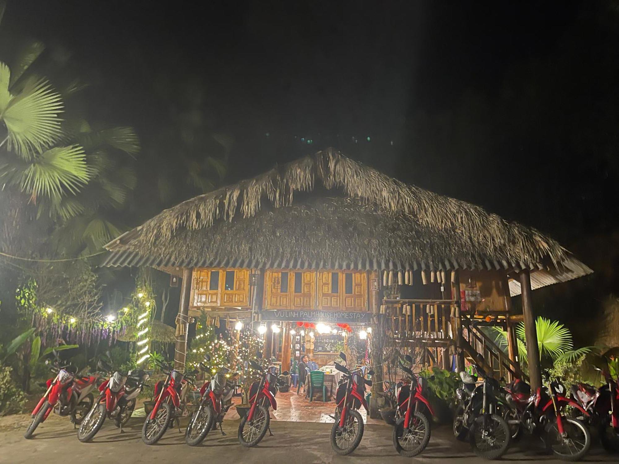 Vu Linh Palm House Homestay - Bungalow Yen Bai Exteriör bild
